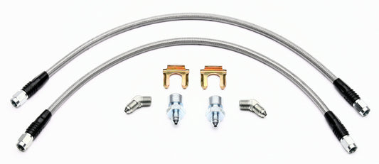 Wilwood Flexline Kit Front 2005-Current C6 Corvette w/ SL4 SL6 or W4/6A Caliper - #220-9100