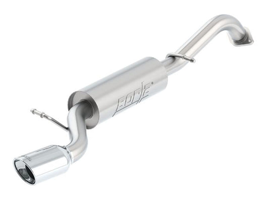 Borla 11897 14-17 Toyota Corolla S 1.8L AT/MT FWD 4Dr S-Type Single Oval Rolled Angle-Cut Rear Sec Exhaust - #11897
