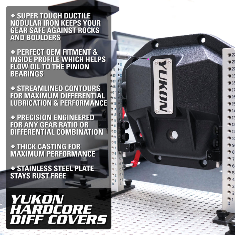 Yukon Gear & Axle YHCC-C9.25 Hardcore Nodular Iron Cover for Chrysler 9.25in Rear Differential