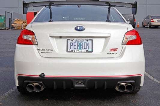 PERRIN 15-21 Subaru WRX/STI / 24-26 Crosstrek / 25-26 Forester Tow Hook Kit (Rear) -  Black