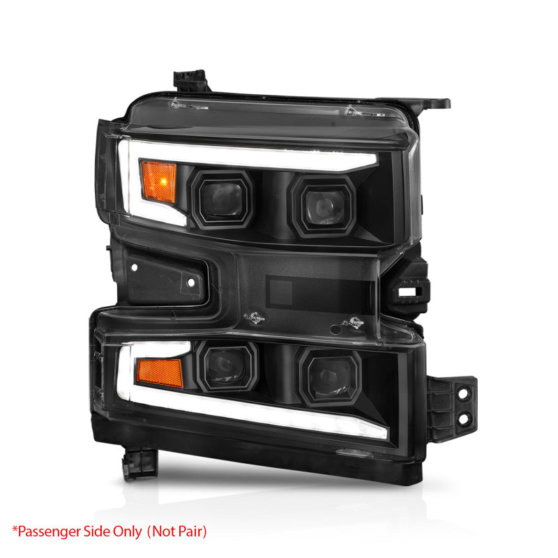 ANZO 2019-2022 Chevrolet Silverado 1500 LED Projector Headlights