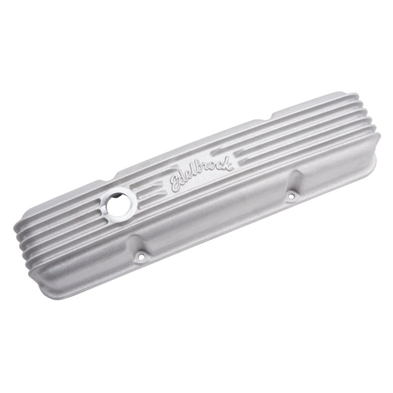 Edelbrock 41439 Valve Cover Classic Series Chevrolet 1959-1986 262-400 CI V8 with Breather Holes