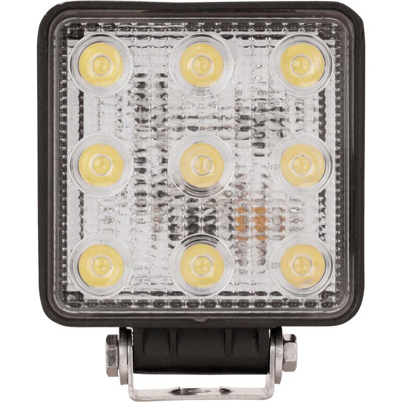 Westin 09-12211A LED Work Utility Light Square 4.6 inch x 5.3 inch Spot with 3W Epistar Black