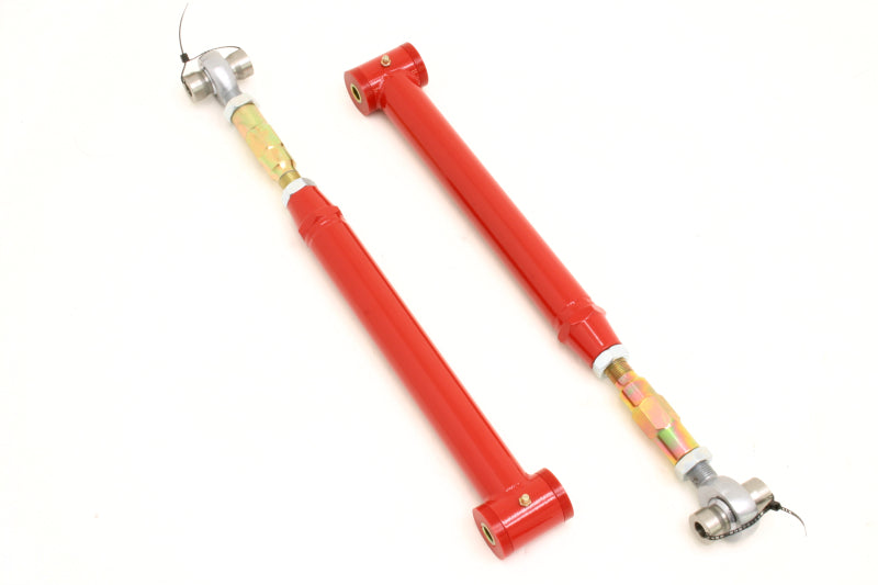 BMR 1982-2002 3rd Gen F-Body On-Car Adj. Lower Control Arms / Rod End Combo (Polyurethane) - Red