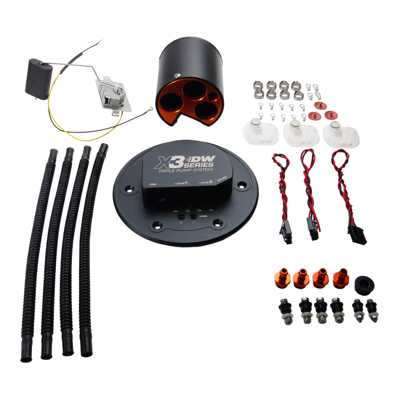 DeatschWerks 1998-2004 Ford Mustang X3 Module with Install Kit and No Pumps