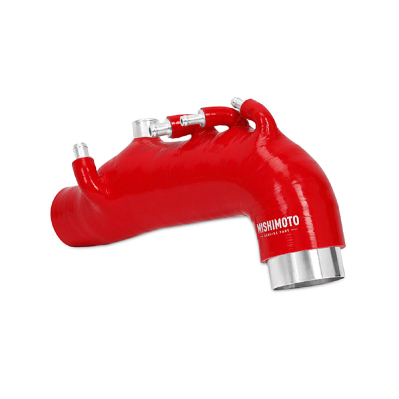Mishimoto 08 Subaru WRX Red Silicone Induction Hose - #MMHOSE-SUB-08IHRD