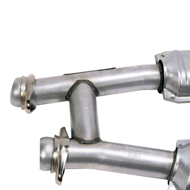 BBK Performance 1521 High Flow H-Pipe with Catalytic Converters (2-1/2 in) for 1986-1993 Ford Mustang 5.0L