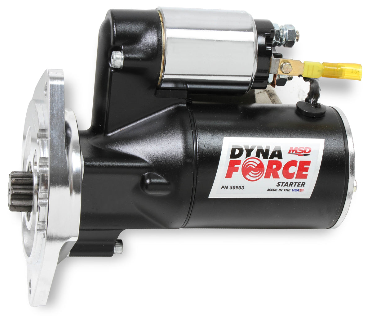 MSD 50903 DynaForce Starter - High Torque - Black - 3/4" Depth Ring Gear