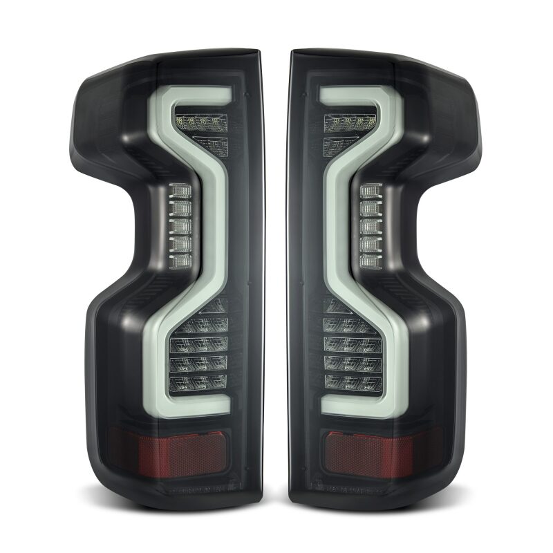 AlphaRex 620070 19-23 Chevrolet Silverado 1500/2500 HD/3500 HD PRO-Series LED Tail Lights Jet Black