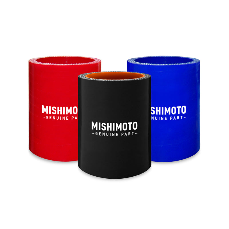 Mishimoto 3.5 Inch Straight Coupler - Black - #MMCP-35SBK