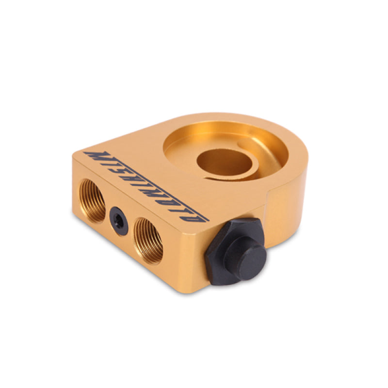 Mishimoto Thermostatic Gold M20 Oil Sandwich Plate - #MMOP-SPT