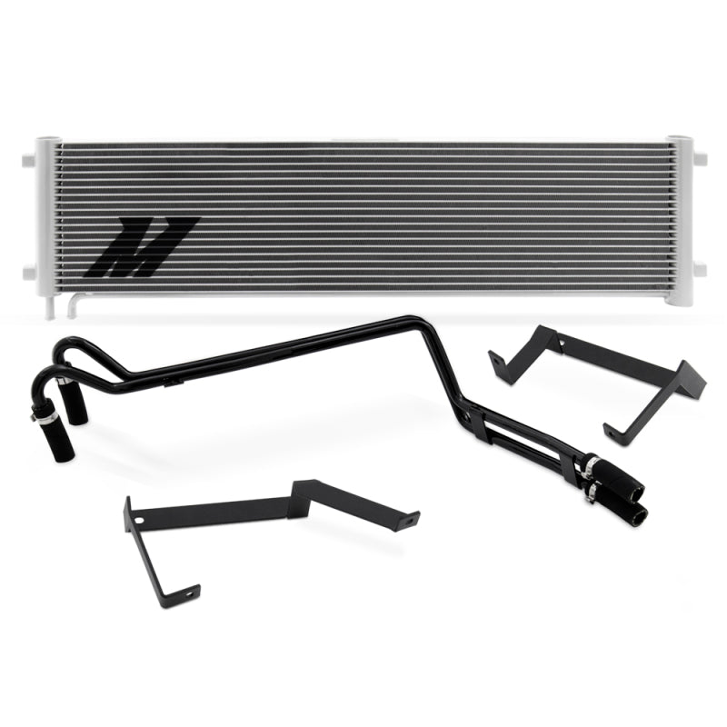 Mishimoto 11-16 Ford 6.7L Powerstroke Transmission Cooler Kit Silver - #MMTC-F2D-11SL