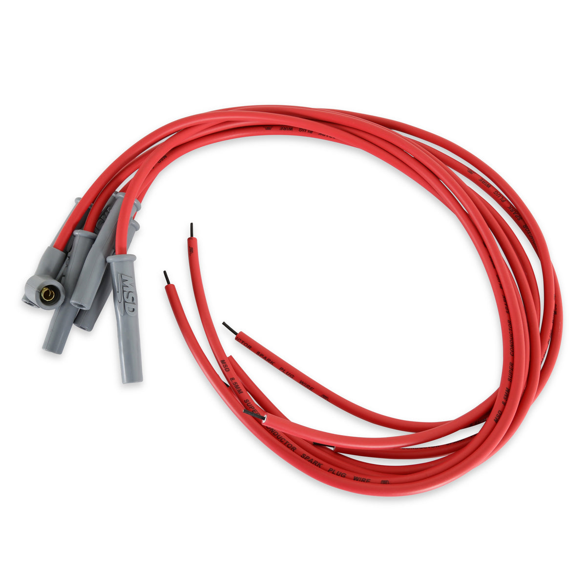MSD 31179 Super Conductor Spark Plug Wire Set - 6-Cylinder
