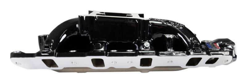 Edelbrock 7521-BP RPM Air-Gap Intake Manifold for Small-Block Ford - Black Plasma Finish