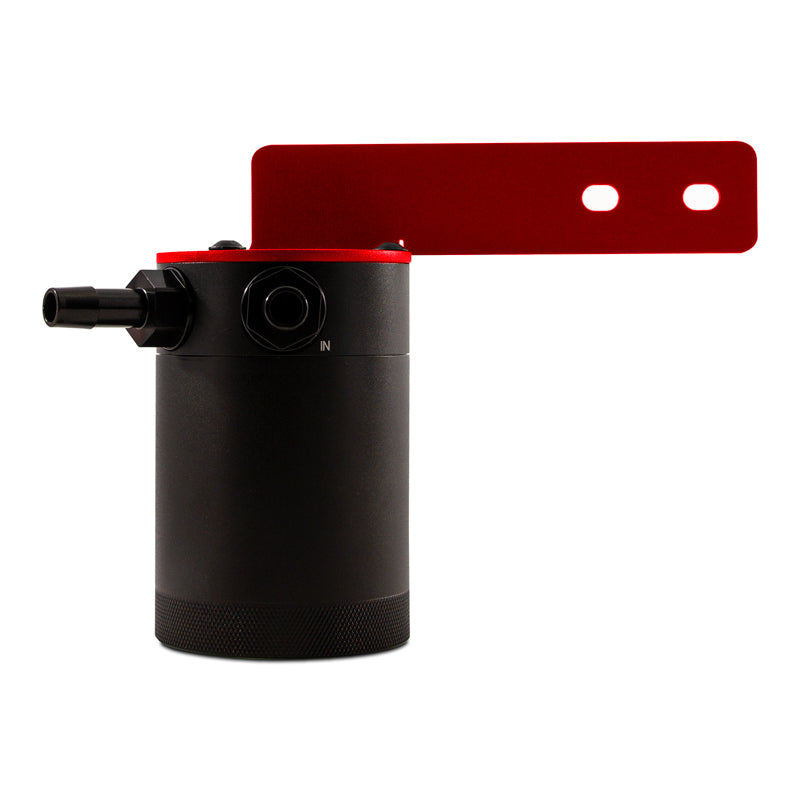 Mishimoto 2017+ Honda Civic Type R Baffled Oil Catch Can Kit - Red - #MMBCC-CTR-17PBERD2