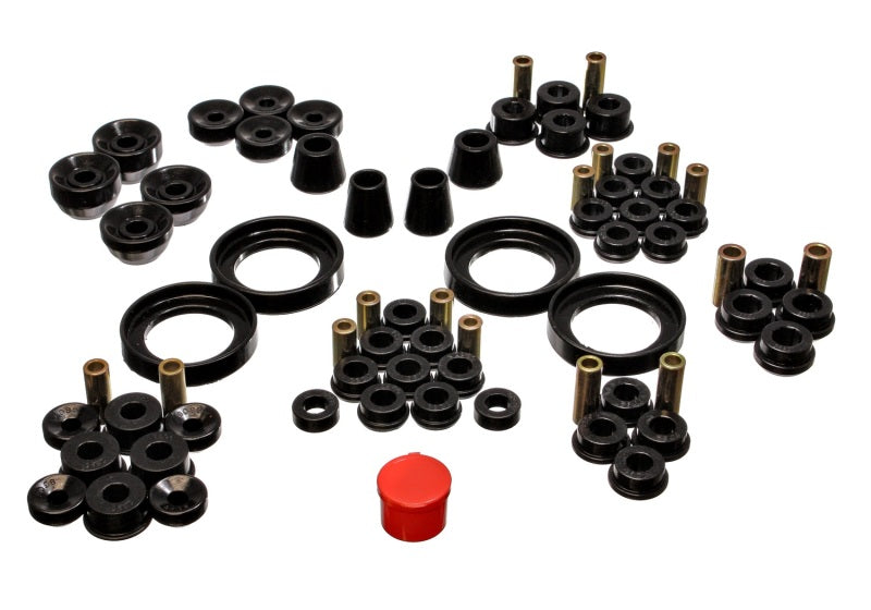 Energy Suspension for 92-96 Prelude Black Hyper-Flex Bushing Set 16.18106G