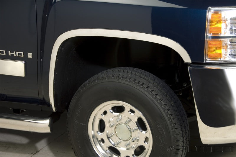 Putco for 2015-2019 Chevrolet Silverado HD (Does not Fit Dually) Stainless Steel Fender Trim