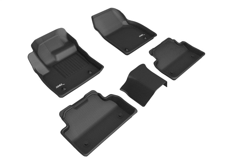 3D MAXpider Kagu Front & Rear Floor Mats for 2018-2020 Jaguar E-Pace