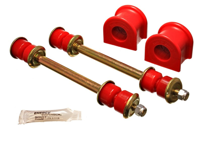 Energy Suspension for 98-10 B-Series 4WD 29mm Red Front Bar Bushing Set 4.5157R