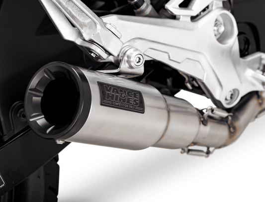 Vance & Hines 14333 Hooligan Hi-Output PCX 1-1 Exhaust Brushed for 2017-2020 Honda Grom
