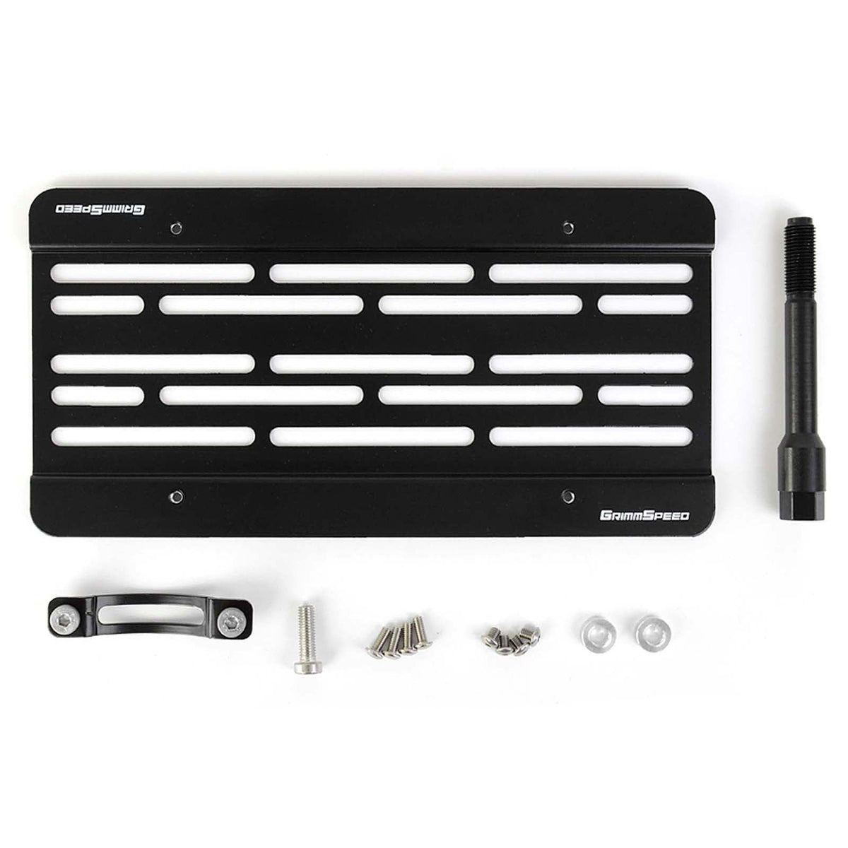 GrimmSpeed GRM094005 for 02-07 WRX/STi /05-06 Saab 9-2X License Plate Relocation Kit