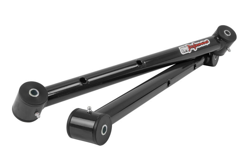 UMI Performance 301516-B Upper/Lower Control Arms Black for 1978-1988 GM G-Body