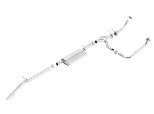 Borla 140634 12-15 Jeep Wrangler 3.6L V6 Auto/Manual Trans Turndown Tip Dual Left Rear Exit Exhaust - #140634