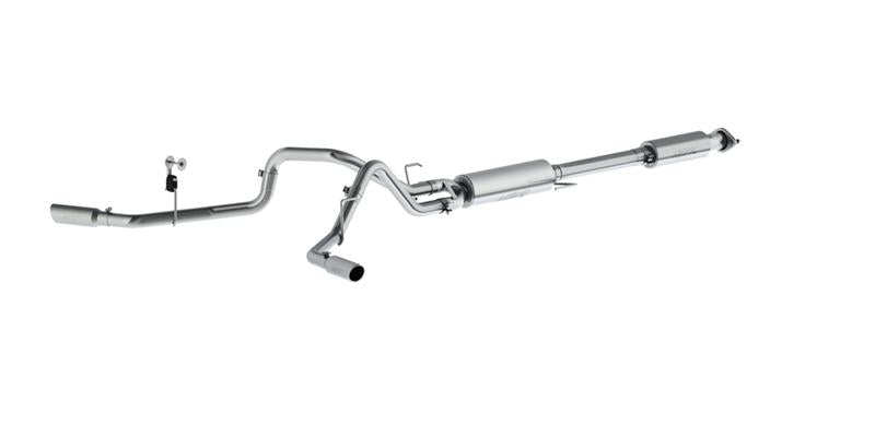 MBRP S5257409 Armor Plus Cat-Back Exhaust - 2.5-Inch Dual Side Exit | T409 Stainless