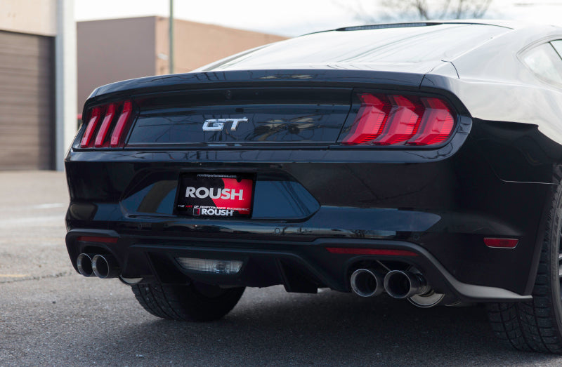 Roush 5.0L V8 Cat-Back Exhaust for 2018-2024 Ford Mustang Fastback Only 422093