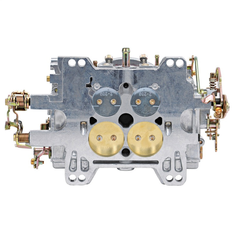 Edelbrock 1905 AVS2 650 CFM Annular Booster Carburetor Manual Choke Satin