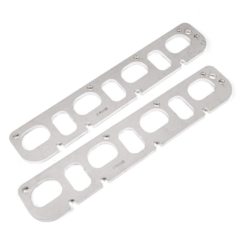 Stainless Works for Hemi 5.7L/6.1L/6.4L D-Port Shaped Header 304SS Exhaust Flanges