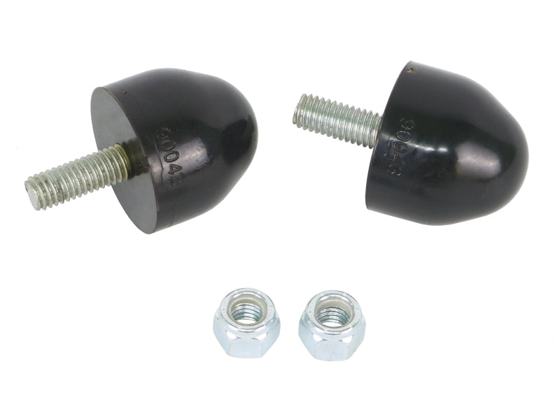 Whiteline W93506 Universal Bump Stops H 39.7mm 38.1mm Dia Bullet Shaped