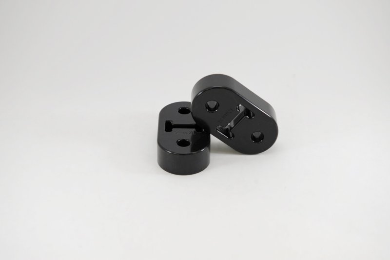 Kartboy 08-21 Subaru WRX Long Exhaust Hanger - 12mm - Black KB-011-12MMXL