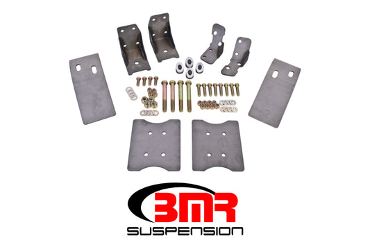 BMR 1979-2004 Fox Mustang Torque Box Reinforcement Plate Kit (TBR002 And TBR003) - Natural