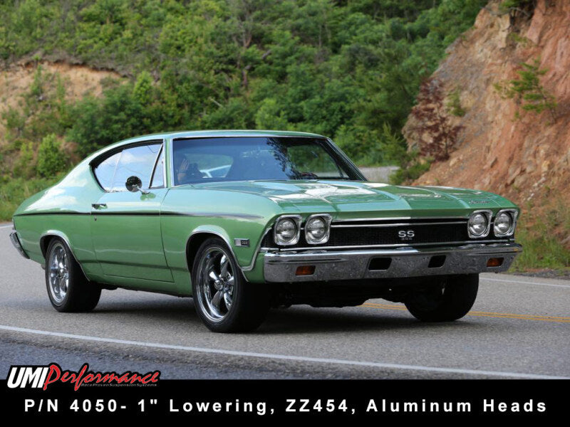 UMI Performance 4050R Rear Lowering Springs 1in Lowering for 1967-1972 A-Body