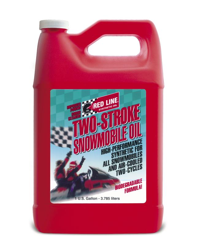 Red Line 41005 Two-Cycle Snowmobile Oil - Gallon (4 Pack)