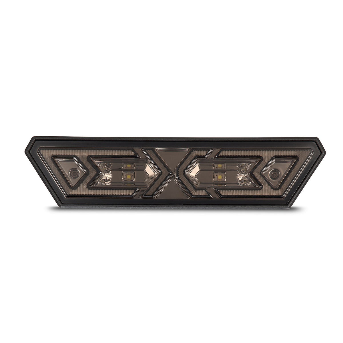AlphaRex 940019 Arrow-X Universal Multi-Functional Off-Road LED Chase Light - Black Smoke
