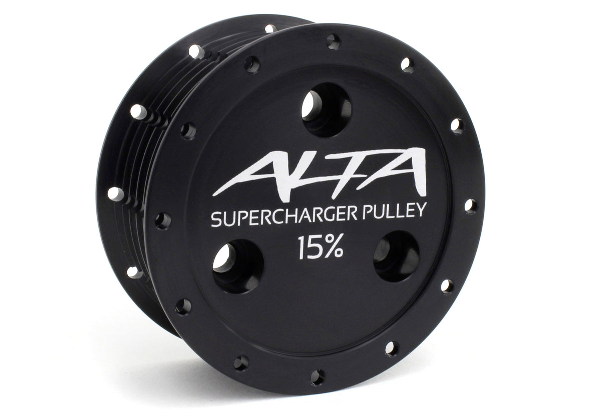 ALTA Performance AMP-ENG-200V2 15% Supercharger Pulley Upgrade for 2002-2008 MINI Cooper S / John Cooper Works (R52/R53)