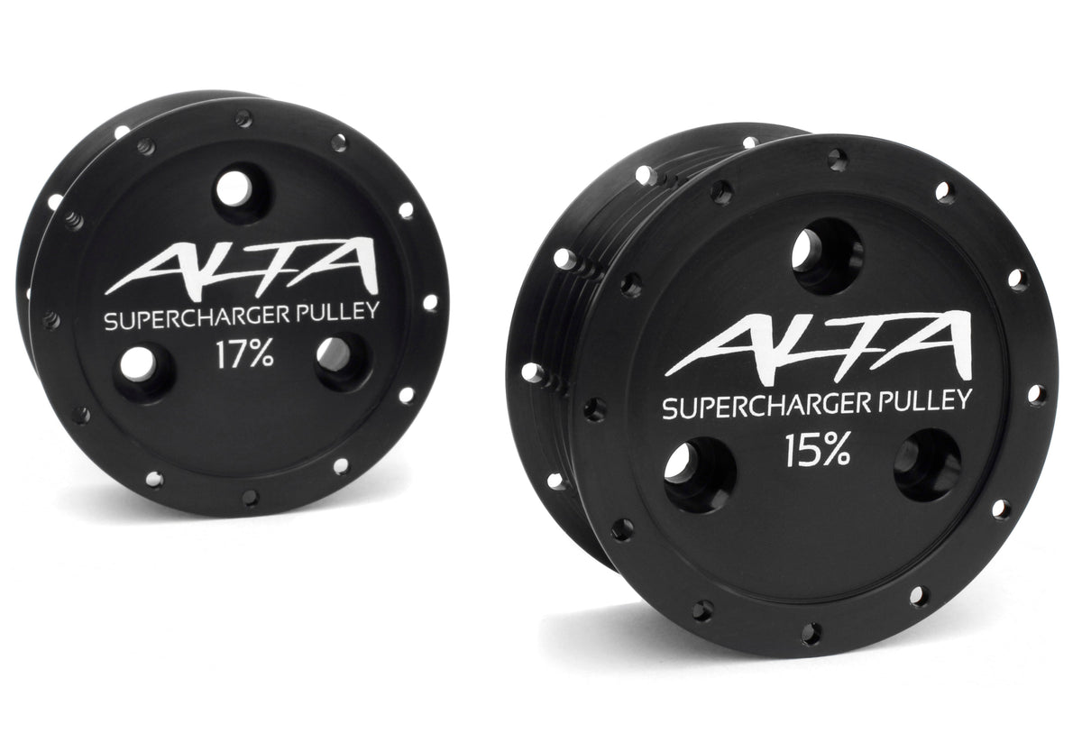 ALTA Performance AMP-ENG-205V2 17% Supercharger Pulley Upgrade for 2002-2008 MINI Cooper S / John Cooper Works (R52/R53)