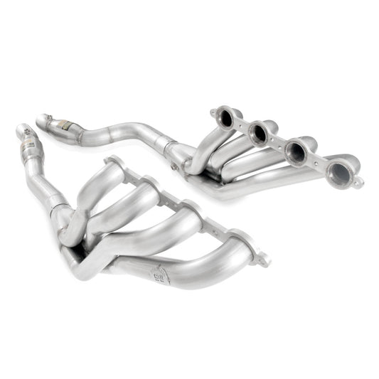 Stainless Works for 2009-2015 Cadillac CTS-V Headers 2in Primaries High-Flow Cats 3in Leads X-Pipe