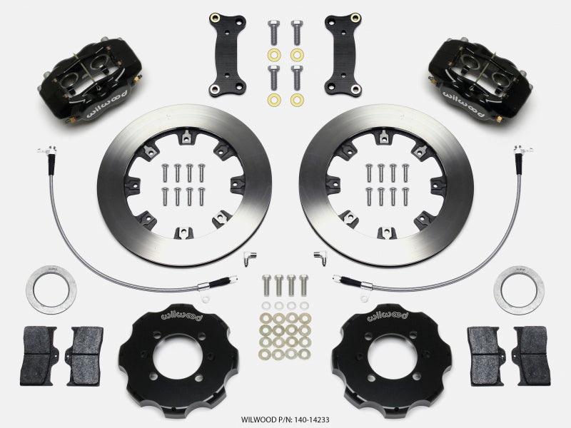Wilwood Forged Dynalite Front Hat Kit 12.19in 2016+ Mazda MX5 Miata w/ Lines - #140-14233