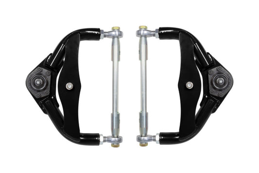 UMI Performance 3056-1-B Tubular Front Upper A-Arms Adjustable Black