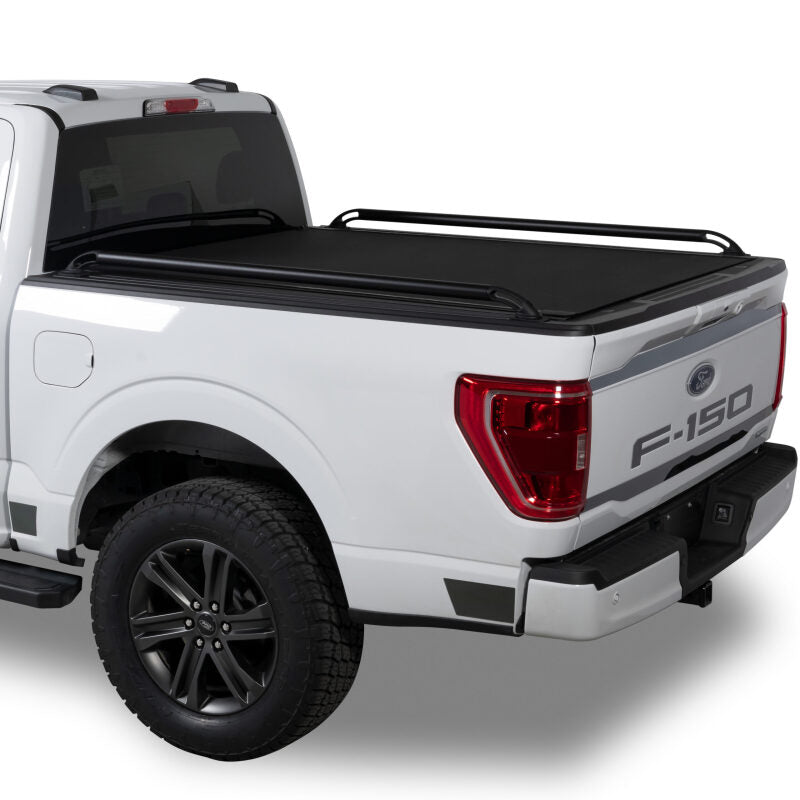 Putco for 2015-2020 Ford F-150 - 5.5ft Bed Locker Side Rails - Black Powder Coated