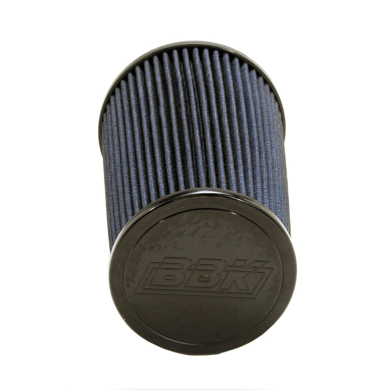 BBK Performance 1742 Replacement High Flow Air Filter 3.5 in Inlet, 9.5 in Length Conical for BBK Cold Air Intake Kits