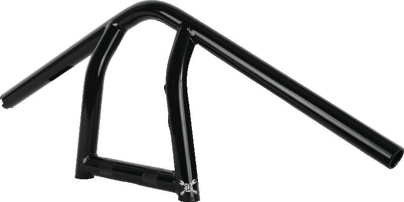 Burly Brand B12-6040B The Jim Bar 9 in Black for 1984-2022 Harley-Davidson Models