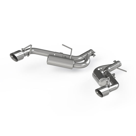 MBRP Camaro 2.5in T304 Non NPP Axle Back Exhaust - 4in Dual-Wall Tips