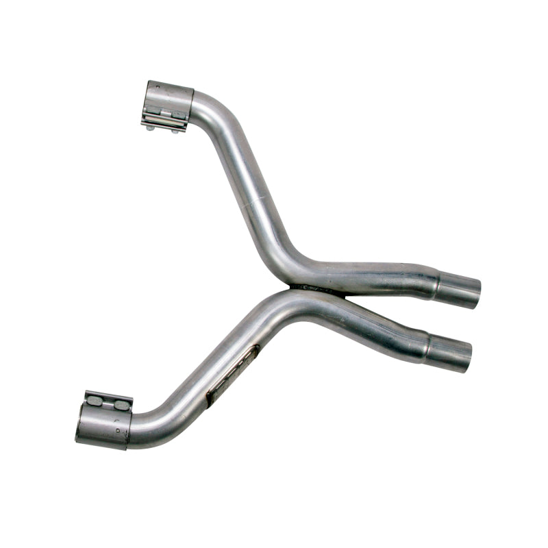 BBK Performance 1814 High Flow X-Pipe with Catalytic Converters (2-1/2 in) for 2011-2014 Ford Mustang V6 3.7L