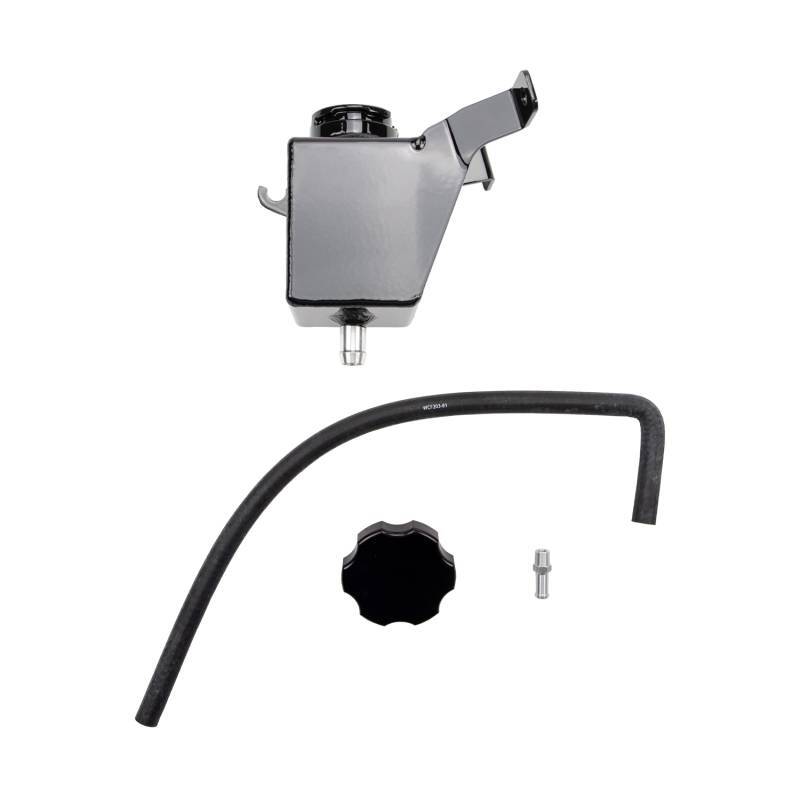 Wehrli Custom Fabrication WCF100224-GB Auxiliary Coolant Tank Kit Gloss Black for 2020-2026 Chevrolet Silverado / GMC Sierra 2500 HD / 3500 HD 6.6L L5P Duramax