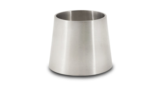 Vibrant 1.5in x 2in T304 SS Straight Reducer 2in long