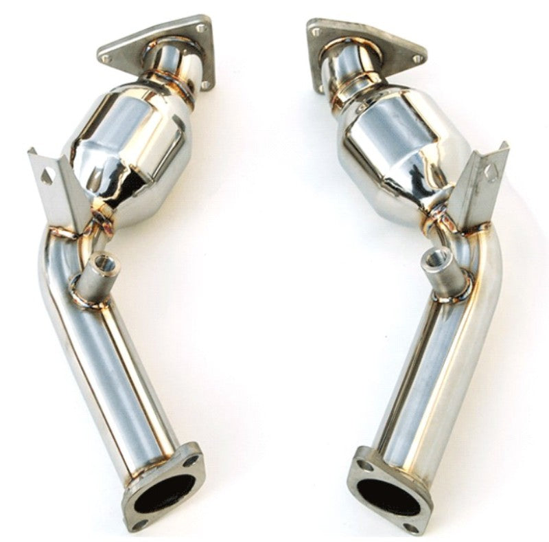 Invidia HS02N3ZDPC 02-06 Nissan 350z 03-06 G35 VQ35DE High Flow Cats with Bracket